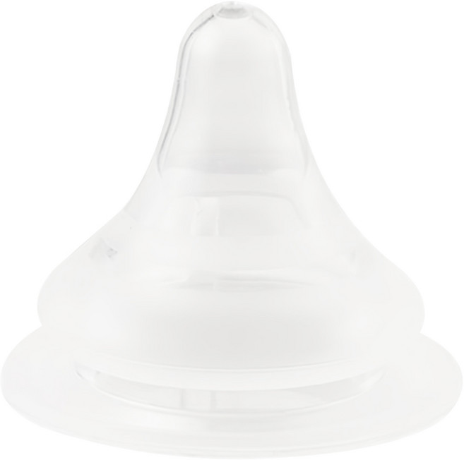 MOTHER-K 寬口防脹氣奶嘴, 8個月以上, 1組