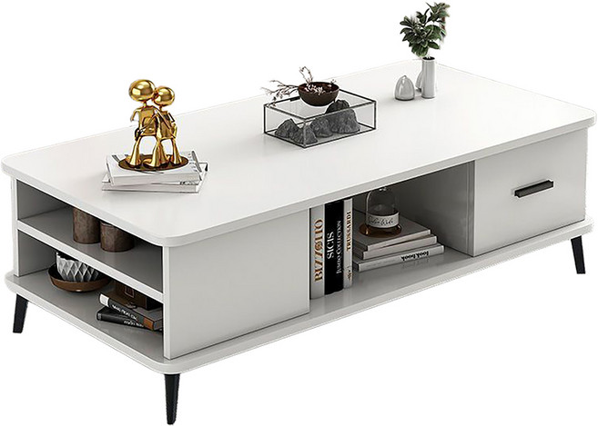 Horla 賀啦 生活家具用品 輕奢客廳桌 CJ013003N11V01 120 x 60 x 40cm, 白色