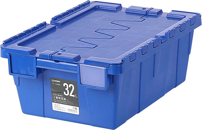 KEYWAY 聯府 物流箱 32L BL323, 藍色, 1個