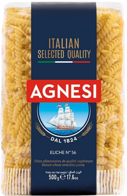 AGNESI 義大利螺旋麵, 500g, 1包