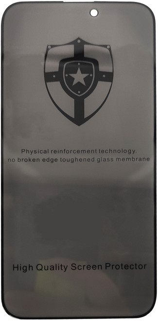 IPOP 滿版亮面防窺9H鋼化玻璃保護貼, 1個