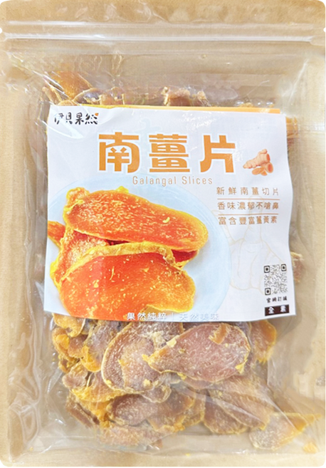 ebe 伊貝果然 南薑片, 1包, 230g