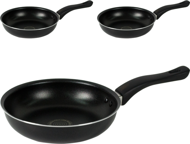 오스벨 IH 인덕션 겸용 후라이팬, 20cm, 3개