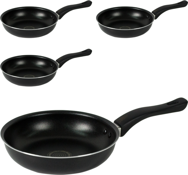 오스벨 IH 인덕션 겸용 후라이팬, 20cm, 4개