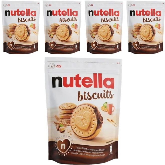 누텔라 비스킷, 304g, 5개 - 쿠팡