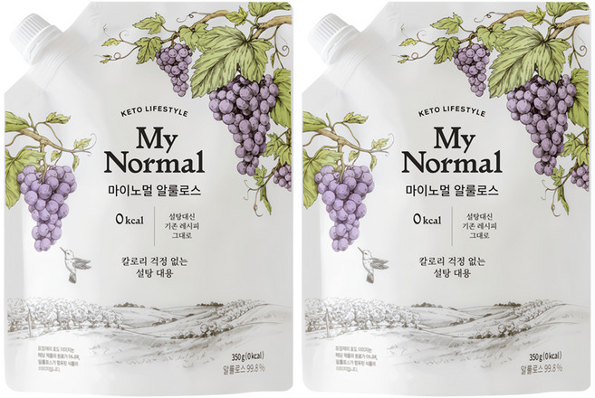 마이노멀 알룰로스, 350g, 2개