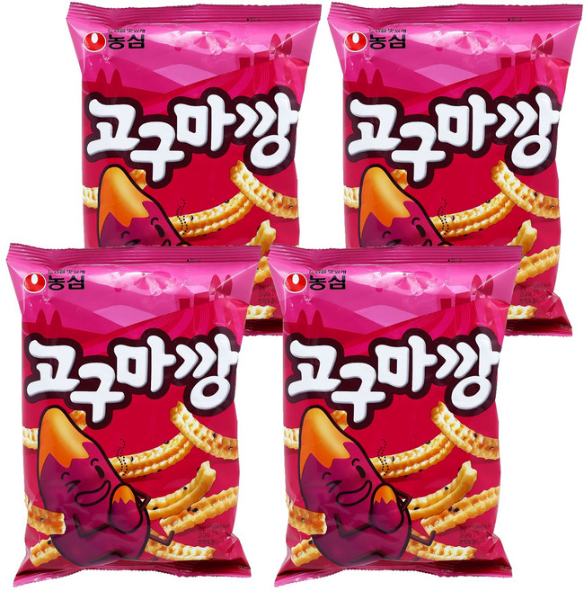 고구마깡, 83g, 4개