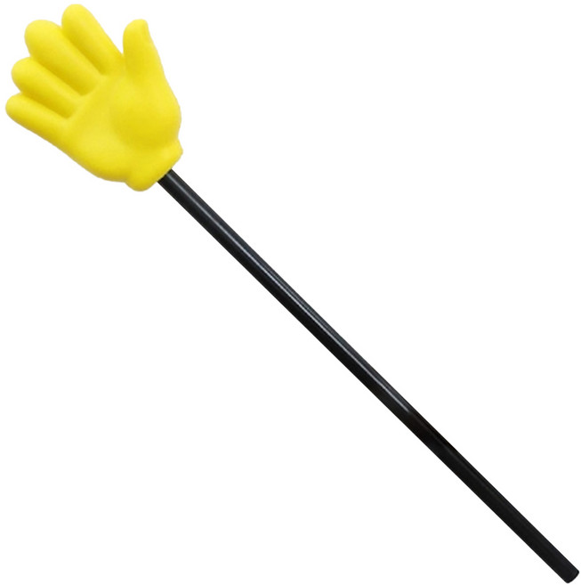 스투피드 손가락 지시봉 BIG 보자기, 노란색, 1개