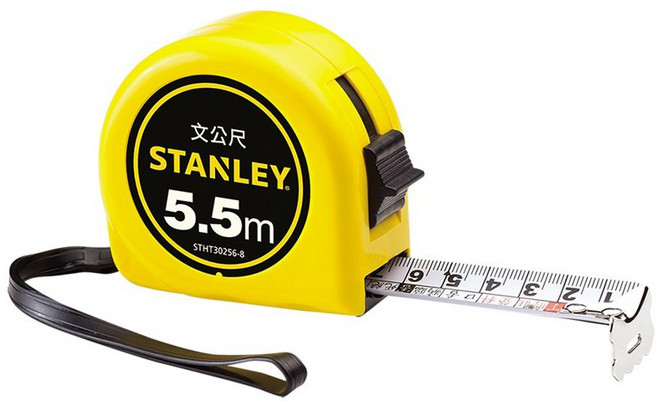 STANLEY TOOLS 5.5 m x 25mm 文公尺 (STHT30256-820), 1個
