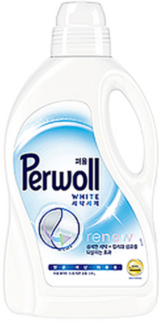 퍼울 리뉴 세탁세제 화이트 본품, 1.9L, 1개