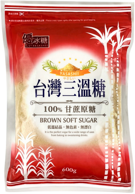 YASASHII 優 台灣三溫糖, 600g, 1包