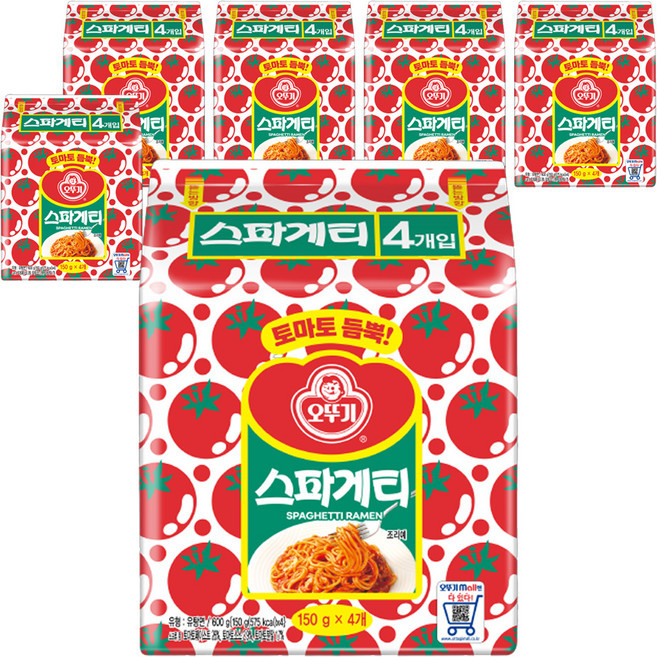 오뚜기 스파게티, 600g, 6개