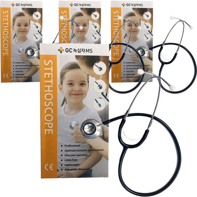 GC녹십자MS 양면 청진기, 4개