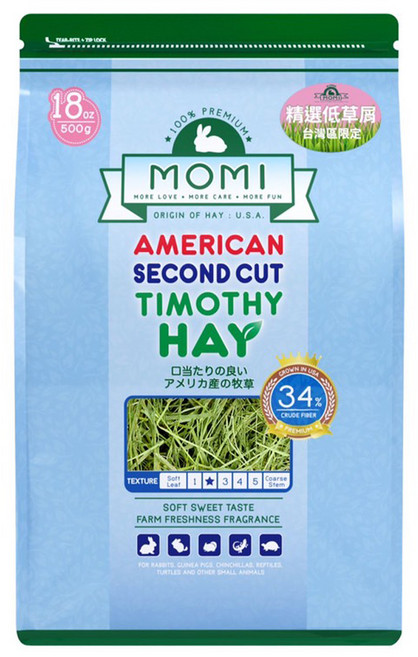 momi 摩米 特級第二割提摩西草, 1包, 500g