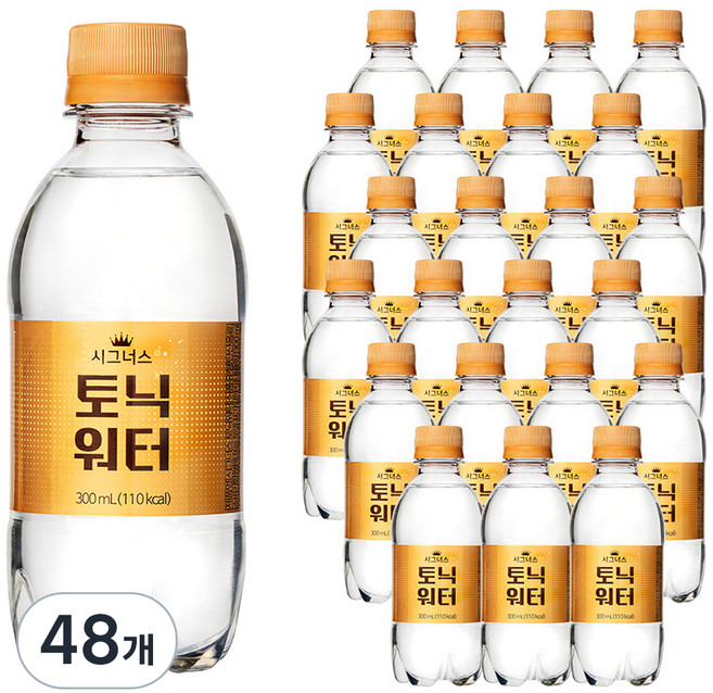 시그너스 토닉워터 탄산음료, 300ml, 48개