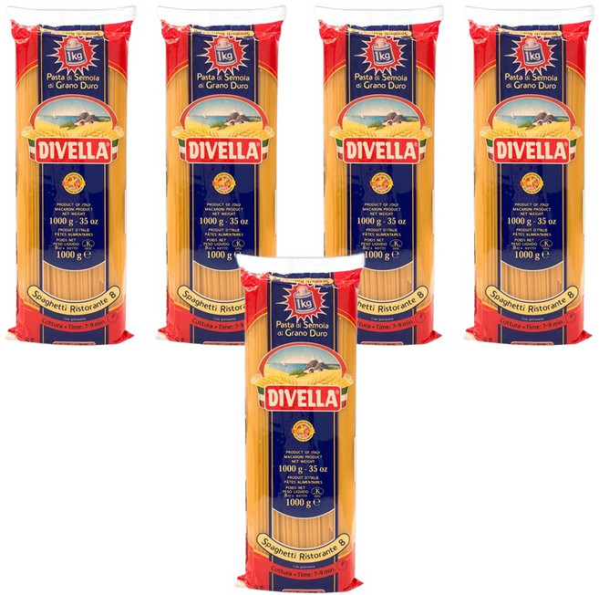디벨라 스파게티, 1kg, 5개