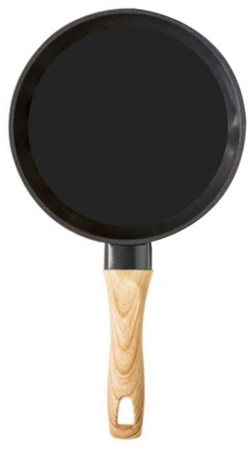 IRIS OHYAMA 愛麗思歐雅瑪 鑄鐵風不沾平底鍋 SKL-20GS 厚度5mm 1L, 20cm, 1個