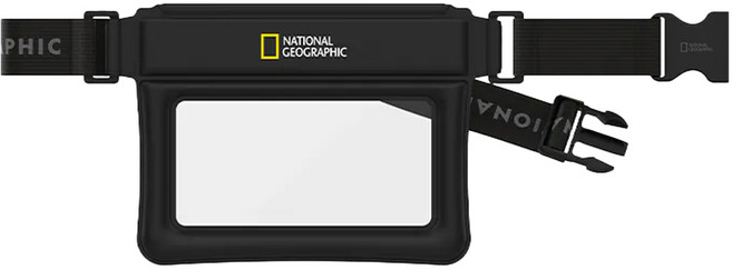 NATIONAL GEOGRAPHIC 國家地理 Cross Bag 防水收納斜背袋, 黑色, 1個