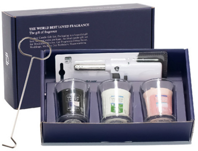 양키캔들 보티브 3종 세트, 랜덤발송, 혼합색상