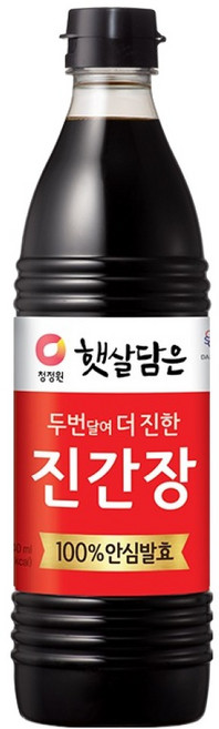 햇살담은 두번달여 더 진한 진간장, 840ml, 1개