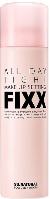 so natural 台灣公司貨 FIXX 全天候超完美定妝噴霧, 1瓶, 120ml