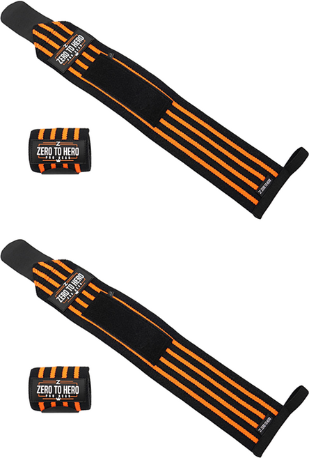 제로투히어로 헬스 손목보호대 Type1 기본형 양손세트, 2세트