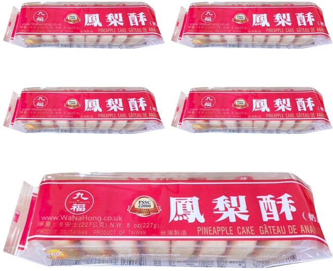 九福 鳳梨酥, 227g, 5包