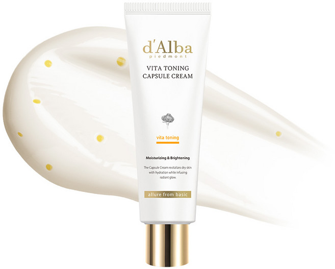 달바 비타 토닝 캡슐 크림 튜브형, 55g, 1개