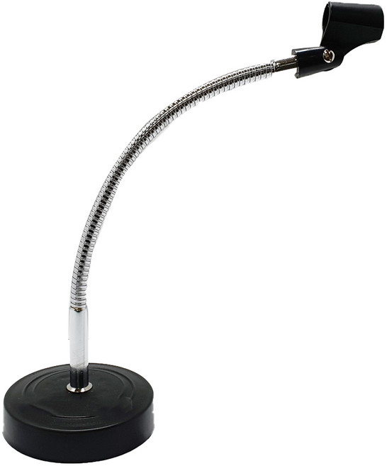 탁상용 무선 마이크 스탠드 42cm, MS-STD01, 실버