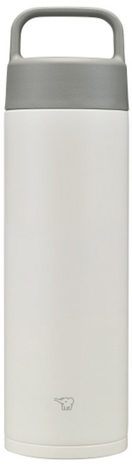 ZOJIRUSHI 象印 提把式保溫保冷杯, 月光白, 600ml, 1個