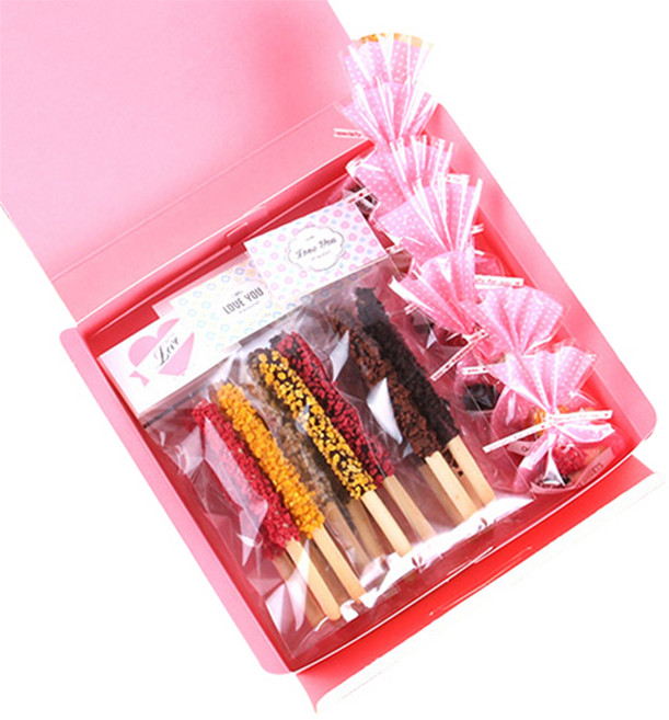 상상앤드 메이드 인 러브 막대과자 만들기 세트, 19종, 1세트