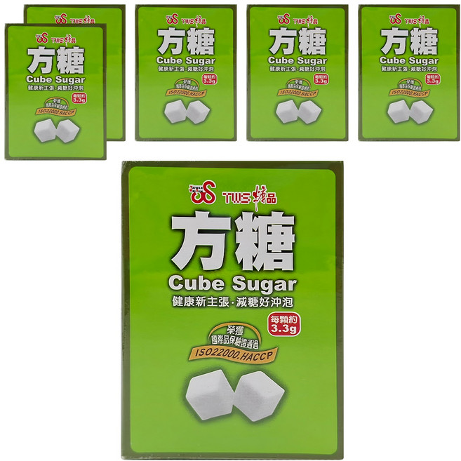 TWS 維生 方糖 105顆, 340g, 6盒