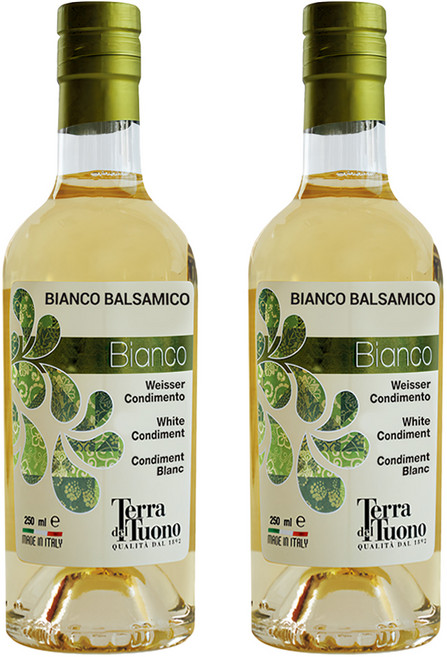 Terra del Tuono 雷霆之地 巴薩米克白醋 250ml 義大利原裝進口 沙拉料理好幫手, 2瓶