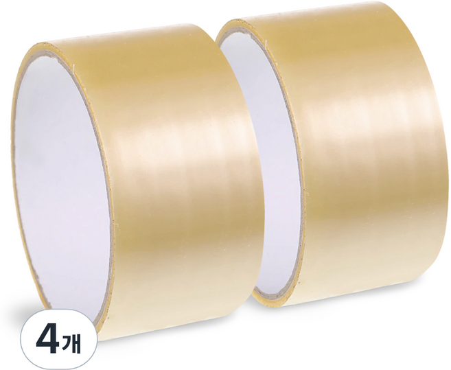 AtelRhyme 粉彩膠帶球製作 珠光氣球彩色矽膠膠帶 6cm, 4個, 黃色