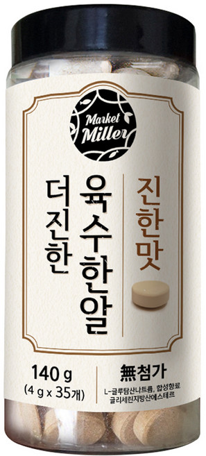 마켓밀러 더 진한 육수한알 진한맛 35p, 140g, 1개