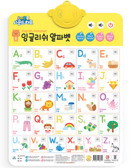 요미몬 사운드차트, 잉글리쉬 알파벳, 유비윈