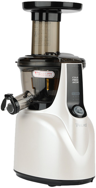 엔유씨 콜드프레스 주스 원액기, NJ-110K, 크림화이트