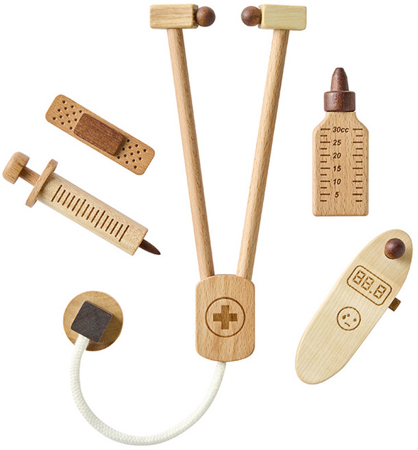 숲소리 병원놀이세트, 혼합색상, 1세트