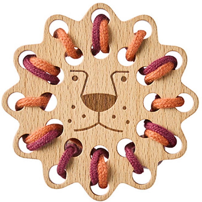 숲소리 사자실꿰기, 1개