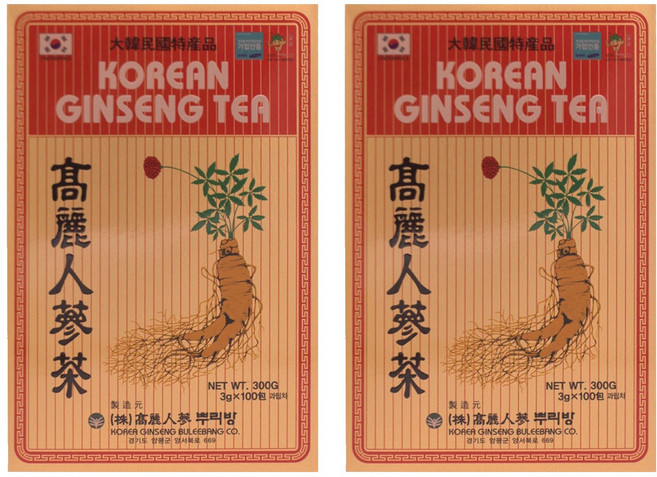 고려인삼뿌리방 고려 인삼차, 3g, 100개입, 2개