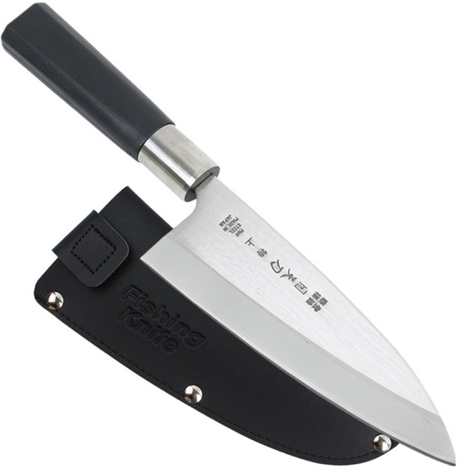 일천도 특상 6A 데바 + 칼집세트, 블랙, 1개