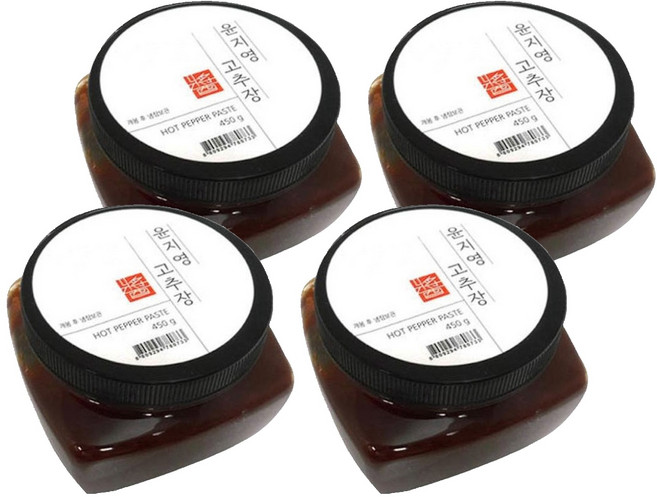 윤지영 고추장, 450g, 4개