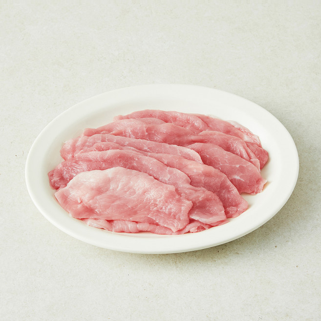포크밸리 무항생제 뒷다리 육전용 (냉장), 500g, 1팩