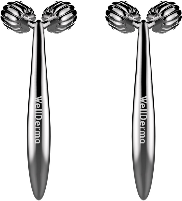 웰더마 페이스 다크 실버 롤러, 2개