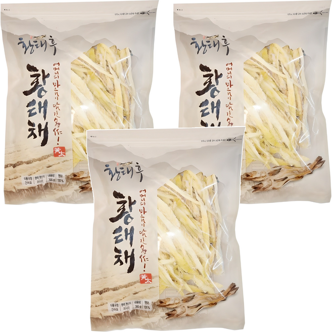 황태후 황태채, 300g, 3개