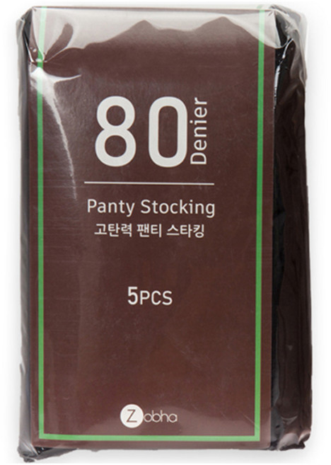 조브하 국내산 고탄력 80D 팬티스타킹 5P 유발벌크형