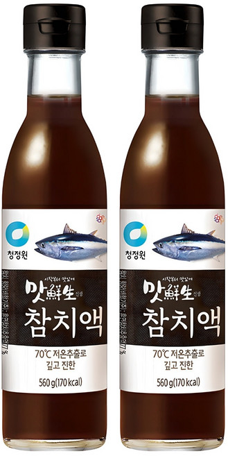 맛선생 참치액, 560g, 2개