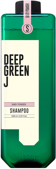 제이숲 딥그린제이 네이처 비건 샴푸 베이비파우더향, 1L, 1개