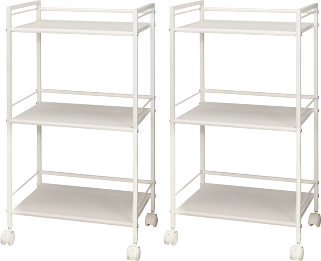 三層層車 MA12, 白色, 2個