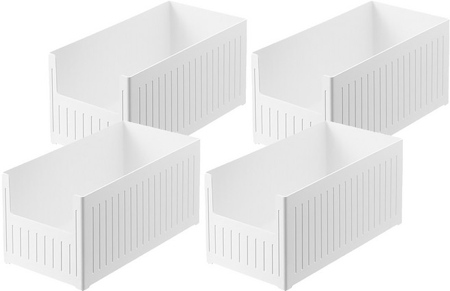 comet Home 多功能收納盒, 白色, 4個